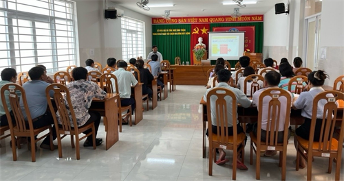 TẬP HUẤN AN TOÀN VỆ SINH LAO ĐỘNG CHO VIÊN CHỨC, NGƯỜI LAO ĐỘNG TRUNG TÂM KỸ THUẬT TIÊU CHUẨN ĐO LƯỜNG CHẤT LƯỢNG